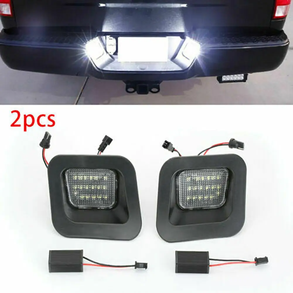 

LED License Plate Light Lamp Assembly Replacement LED Car Lights For 2003-2018 Dodge RAM 1500 2500 3500 Pickup Truck LED Lights