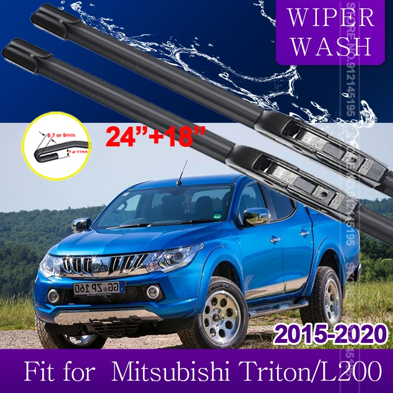 Spazzola Tergicristallo Auto Per Mitsubishi L200 Triton Strada Strakar Cuno Fiat Fullback Ram 1200 Tergicristalli Accessori Auto