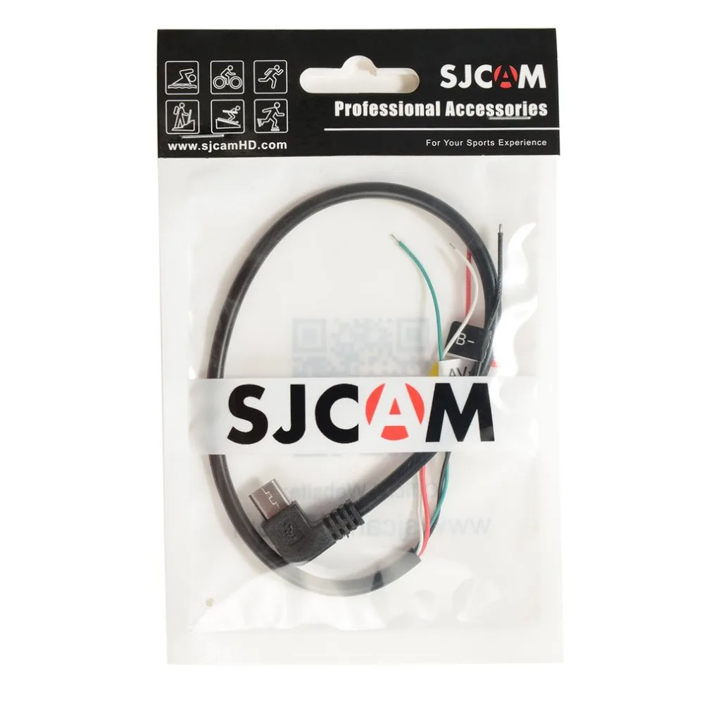 SJCAM SJ4000 камера аксессуары USB к AV выход кабель Micro USB к AV FPV выход кабель для Sjcam SJ4000/SJ5000
