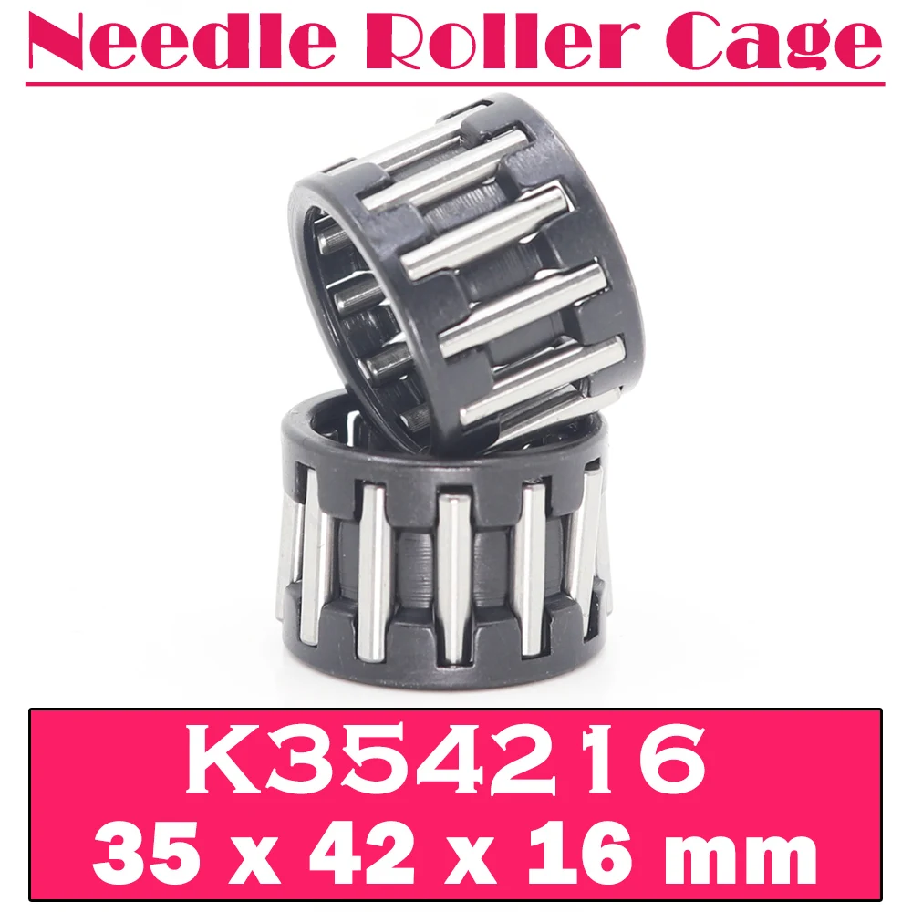 

K354216 Bearing ( 2 PCS ) 35*42*16 mm Radial Needle Roller and Cage Assemblies K354216 Bearings K35x42x16