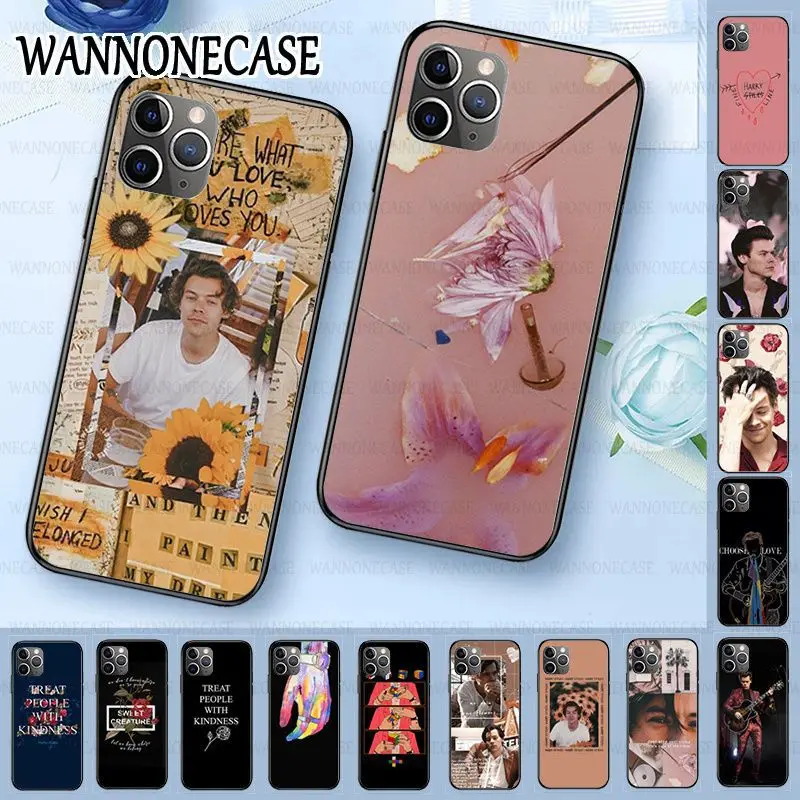 Мягкий силиконовый чехол для телефона iphone 11Pro 5s 6s 7 8plus x xs xr xsmax coque Shell Гарри стили