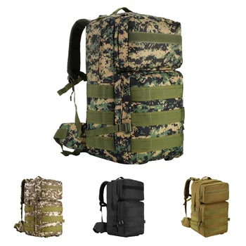 

55L Molle Large Waterproof Backpack Bag for Camping Travel Hiking Hunting Mountaineering Backpacking Trekking