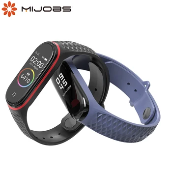 

For Mi Band 4 Strap for Xiaomi Mi Band 4 Bracelet Silicone Wrist Strap for Mi Band 3 Correa Wristband Accessories Aurora Version