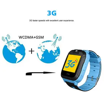 

3G Children Smart Watch with SOS Wifi GPS Tracker Touch Screen for Android/IOS Gift for Kids Children