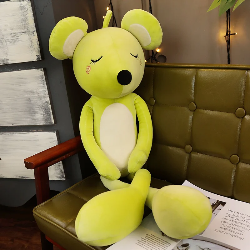 Лидер продаж 50/80/100/120 см длинноногие Мышь плюшевая кукла Мышь детей Hug мягкие Животные кукла Для детей подарок на день рождения, подарки игрушки - Цвет: F