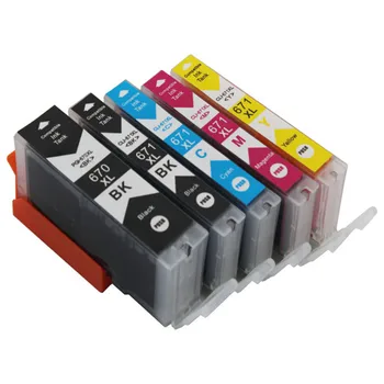 

Ink Cartridges PGI 670 670XL CLI 671 671XL Replacement For Canon Pixma MG5760 MG5765 MG5766 MG6860 Printer Inkjet Cartridge