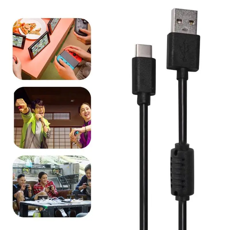 1,8 м USB-A-usb type-C кабель для зарядки и передачи данных Портативный для переключателя ined продуманное производство длительный срок службы