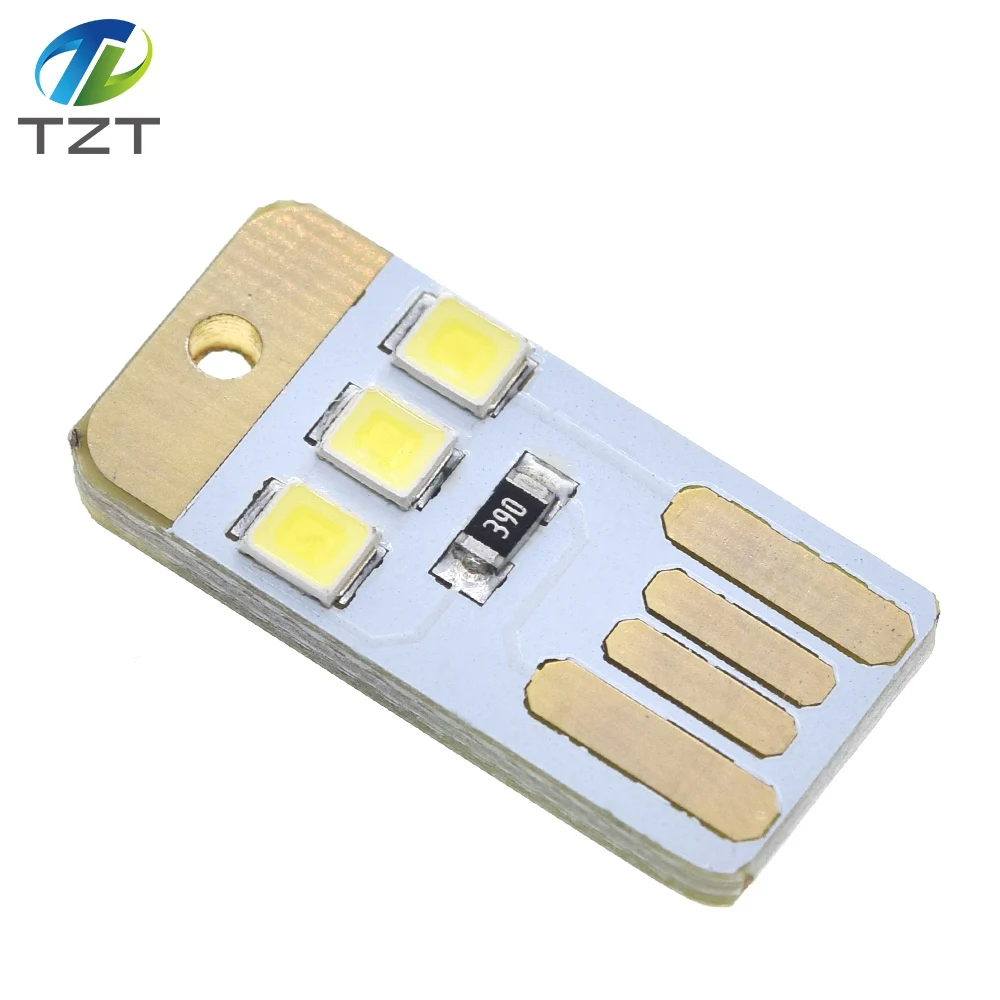 TZT teng 1 шт. Мини супер яркий USB клавиатура светильник ноутбук мобильный источник питания чип светодиодный ночной Светильник