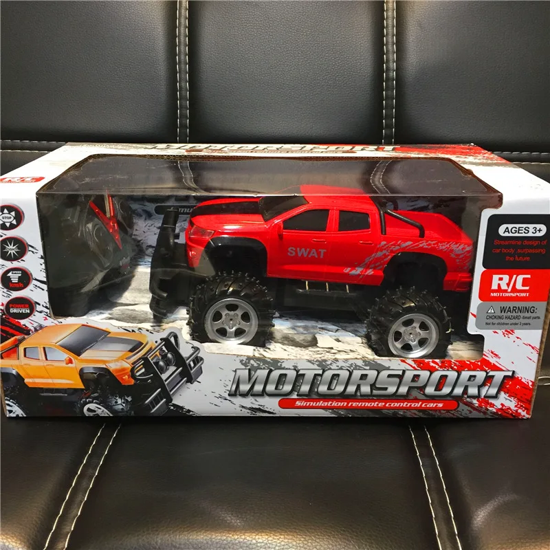 1: 18 Моделирование Электрический RC автомобиль Рок Гусеничный пульт дистанционного управления игрушки автомобили на радиоуправлении led 4x4 привод внедорожные Игрушки для мальчиков