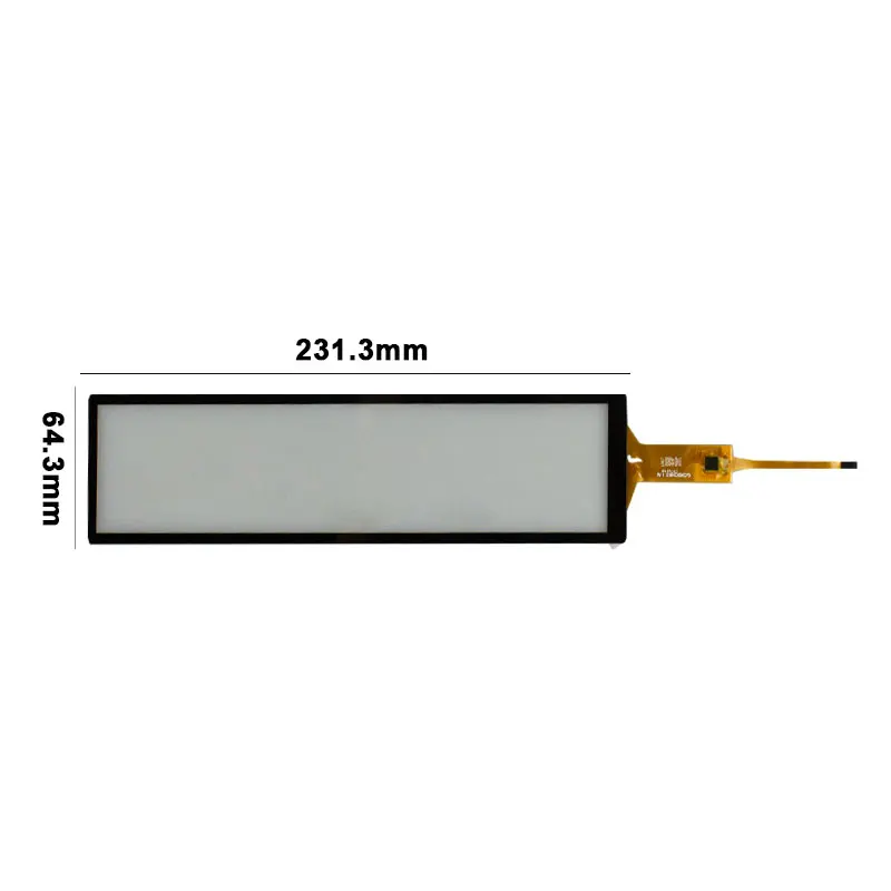 Original Hannstar Hsd088ipw1-a00 Ips 1920*480 8.8 Polegada Display Lcd de Toque com Placa para Exibição Automotiva - Imagem 6