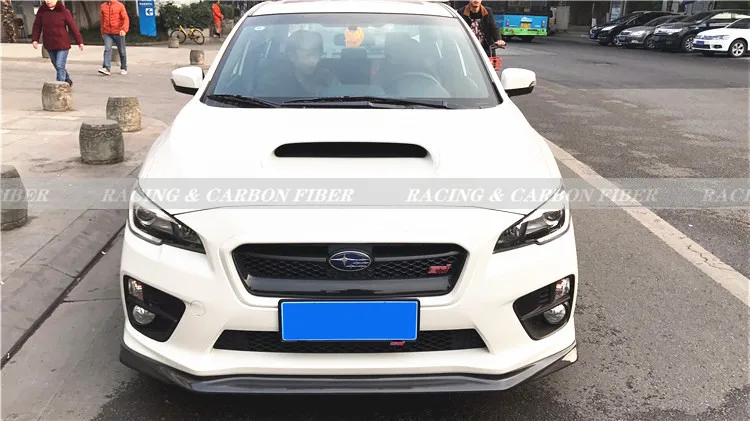 Подходит для- Subaru WRX STI 4Dr Sedan VARIS style передний бампер для губ