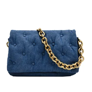 

PU Leather Armpit Bags for Women 2021 Chain Shoulder Bag Branded Trend Handbags and Purses Luxury Women Fashion Trending Handbag