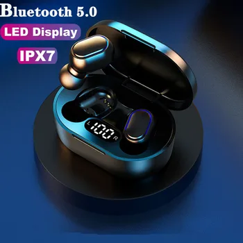 

New A7S TWS 5.0 Bluetooth Earphones Wireless Headphones IPX7 Waterproof Headset LED Power Display 9D Stereo Sport Gaming Earbuds