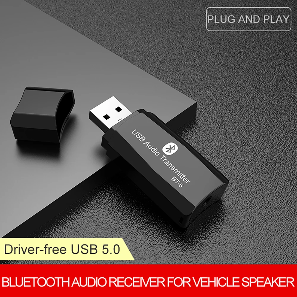 2 в 1 Bluetooth адаптер 3,5 мм разъем USB беспроводной музыкальный передатчик приемник Мини Многофункциональный Aux Портативный Аудио домашний стерео