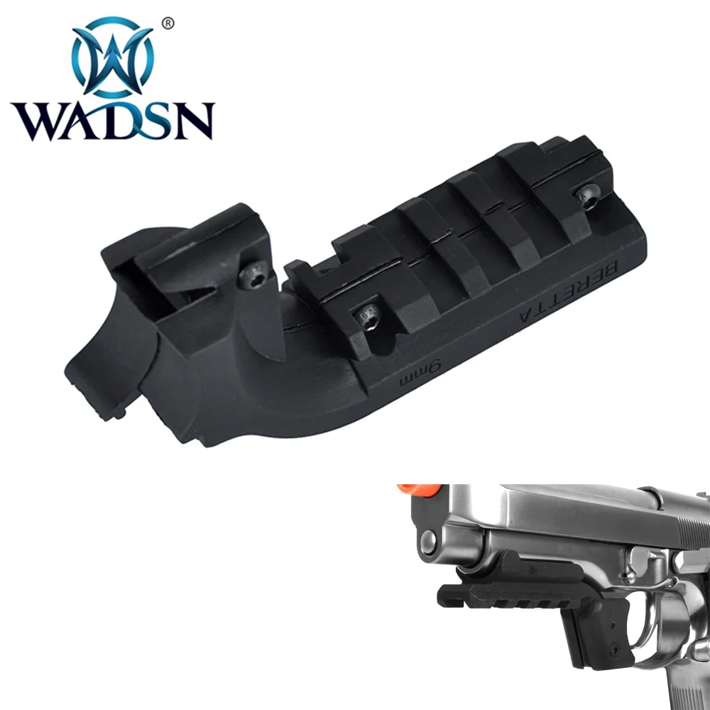 WADSN Тактический BERETTA M9 крепление страйкбольного пистолета 20 мм под рейку крепления для лазера WPA0204 Softair аксессуары для охоты