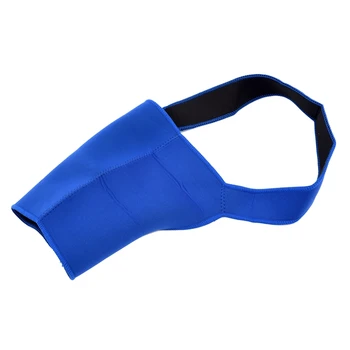 

Men Sports Protect Blue Elastic Neoprene Single Shoulder Brace Support