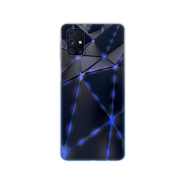 Samsung M31s Cases 6.5" Tpu Soft Silicon Back Phone Cover For Samsung Galaxy M31S GalaxyM31S M 31S m317f m317 Funda flower
