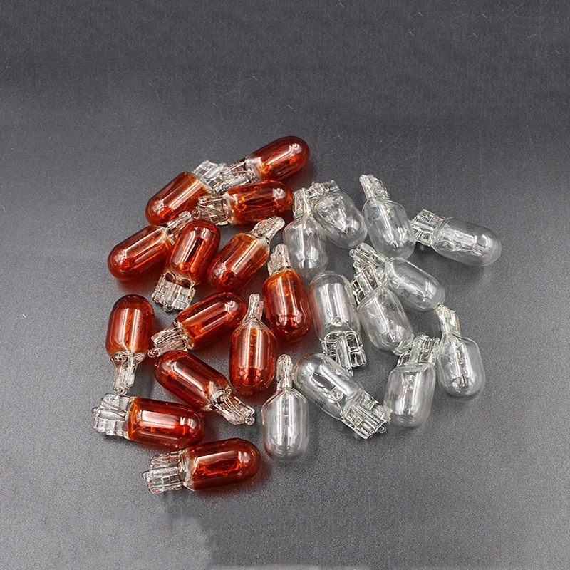 10PCS Electric tricycle electric vehicle plug 12V 48V 55V 60V turn signal tail light Instrument Light 3W Bulb Accessories led bulb motorcycle accessories
