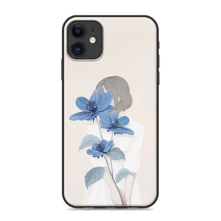 A14 Для iphone 11 iphone 11Pro 11ProMax чехол окрашенный Мягкий ТПУ чехол iphone 11 Pro Max защитный чехол для iphone 11 pro max чехол - Цвет: A14