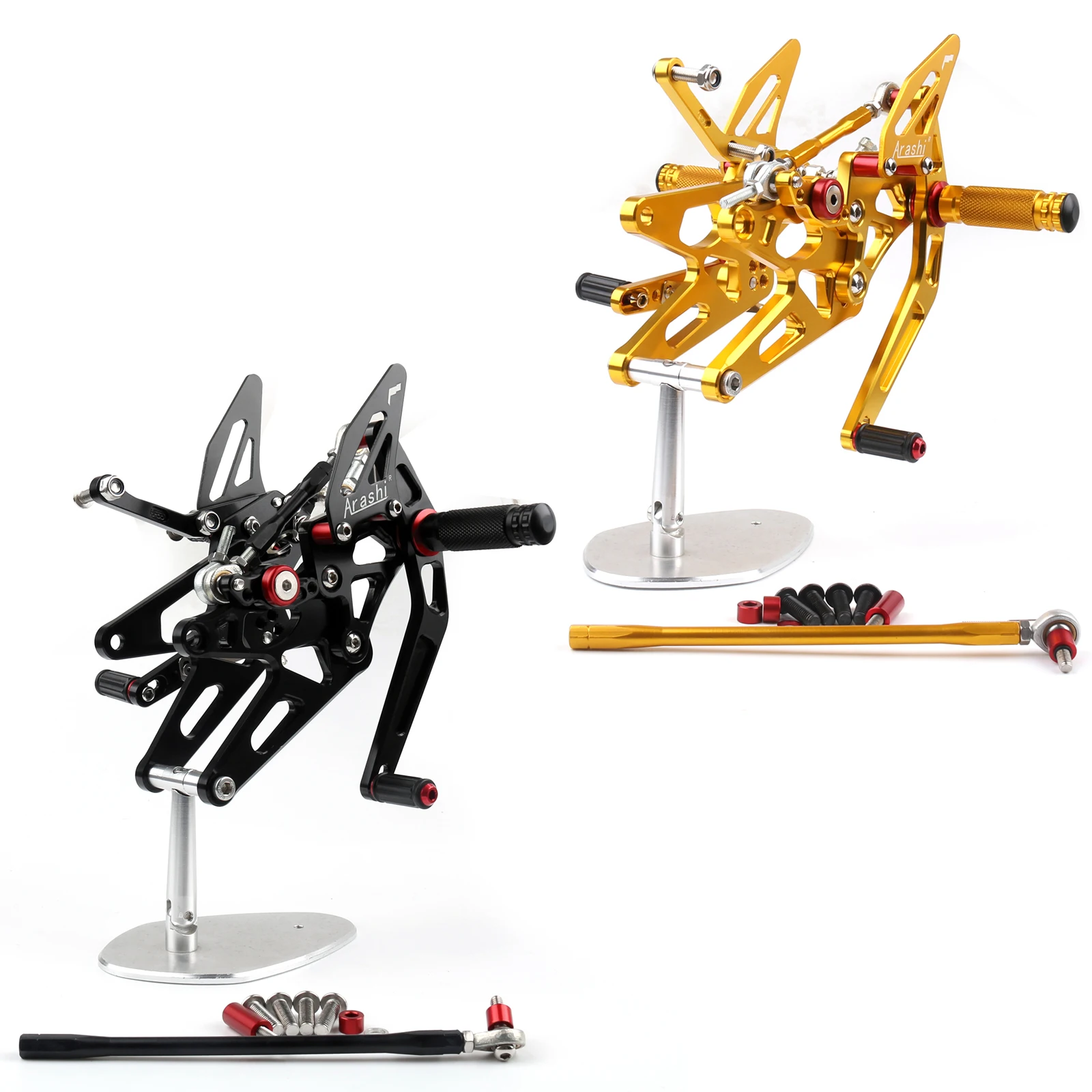 Areyourshop для Yamaha YZF R1 2004-2006 YZF-R1 Rearset задний Набор подножки Регулируемые подножки аксессуары для мотоциклов