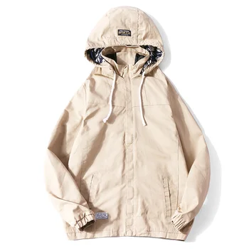 

WWKK 2020 Men's wear casual Solid color jacket of Slim handsome spring autumn casual solid color large size baseball clothes