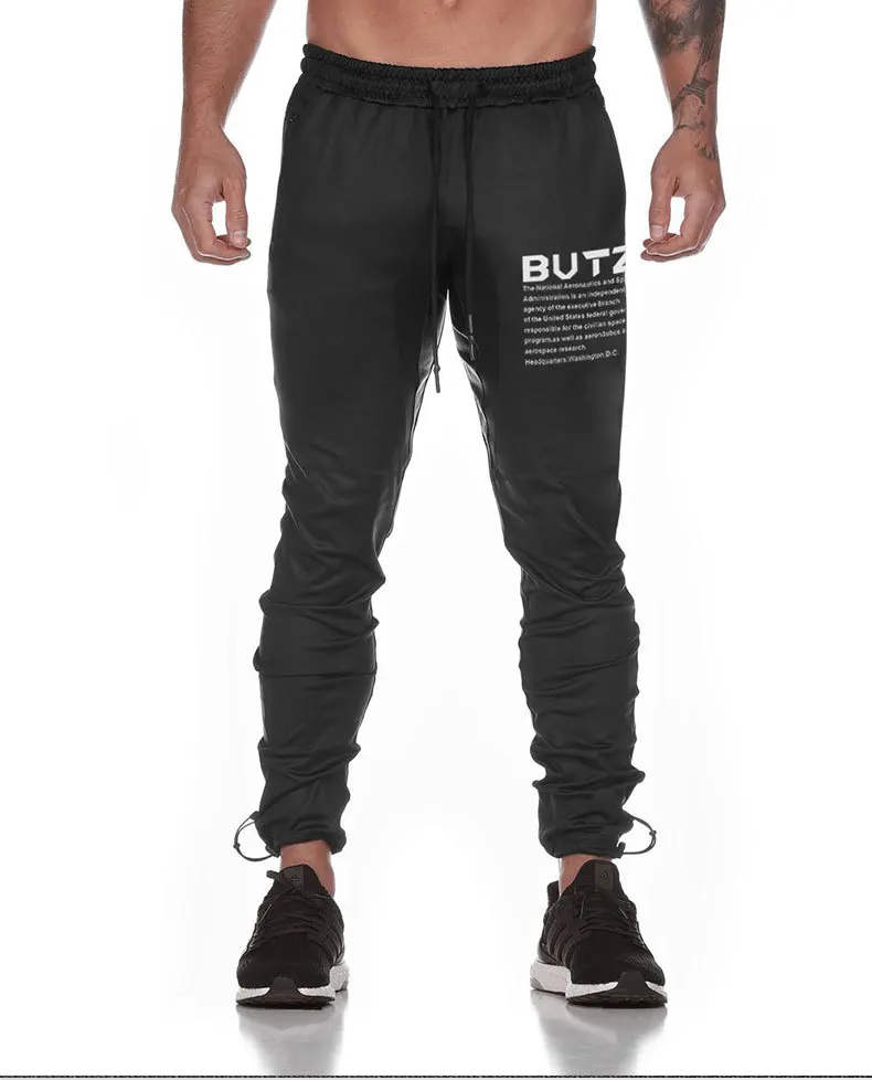 Men Autumn Winter Long pants Men's Sporting Workout Fitness Pants Casual Fashion Sweatpants Jogger Quick Drying Pants Trousers