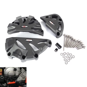 

Black High Strong Motorcycles Engine Cover Protection Case for Yamaha MT-10 MT10 YZFR1 YZF R1 YZF M 2015-2019 2016 2017 2018