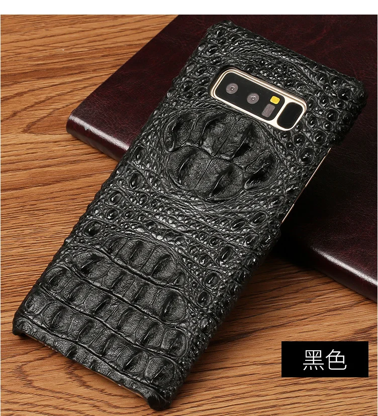 Чехол из натуральной крокодиловой кожи для samsung galaxy A50 A70 A40 A20 Note 8 9 10 S8 S9 S10 plus чехол для телефона r