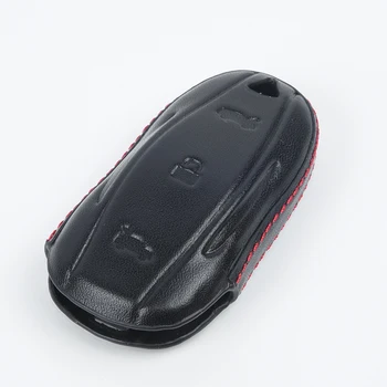 

Holder Car Key Case Protector Smart Remote Fob For Tesla Model S Black