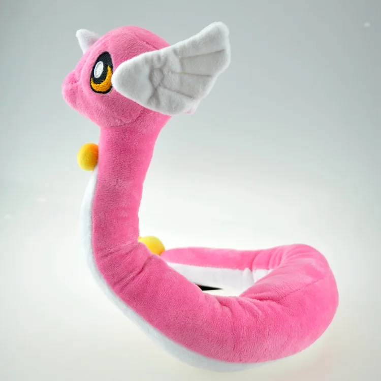 65 см Плюшевые Dragonair розовый милый детство Мягкая кукла мультфильм фильм Рождественский подарок малыш положительная энергия игрушка