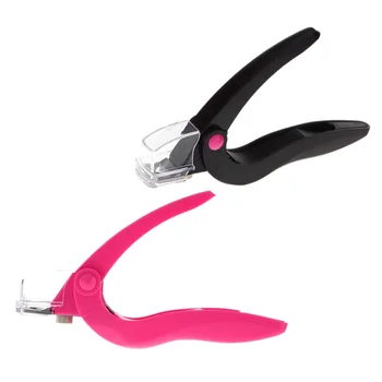 

2pcs Professional Nail Art Cutters Acrylic Nail Clippers U-shaped Fake Nails Cutter Manicure Tool (Mixed Colors)