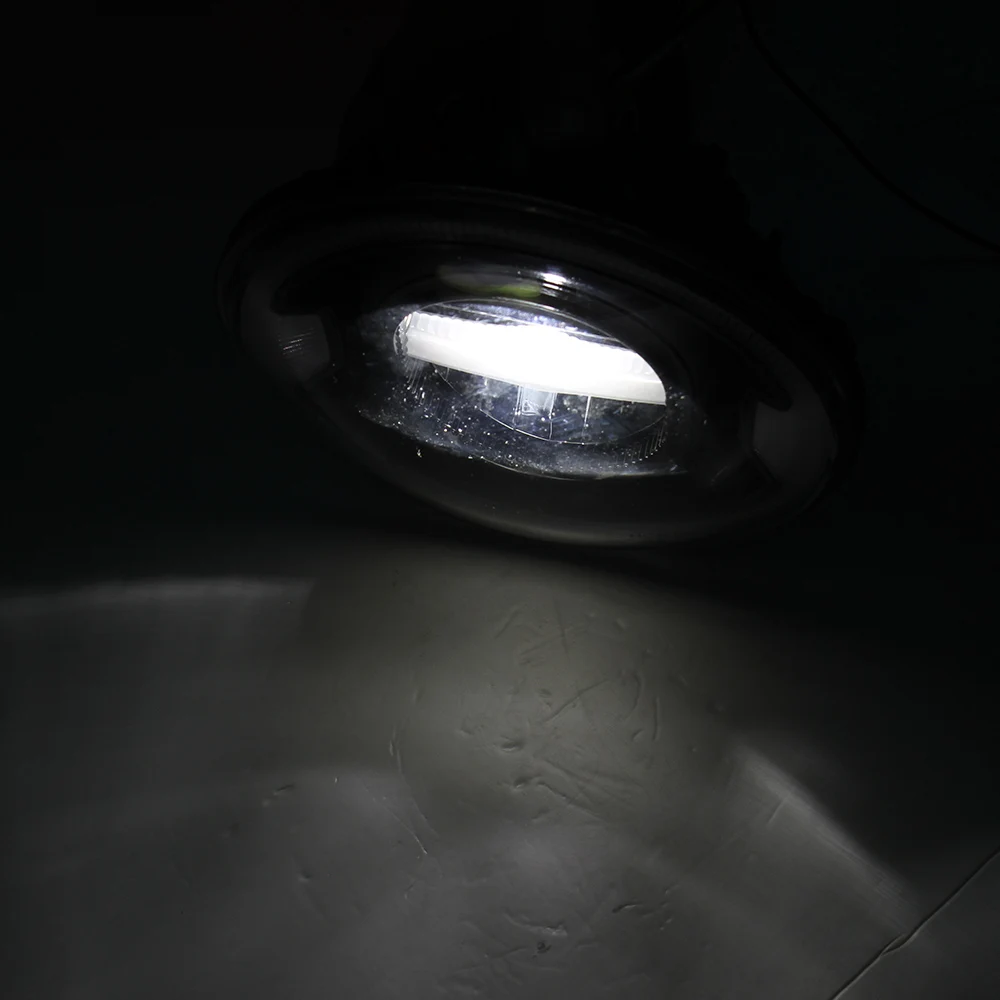 2pcs 7 Inch LED Headlights Hi Low Beam With DRL Turn Signal Halo Headlamp for Jeep Wrangler