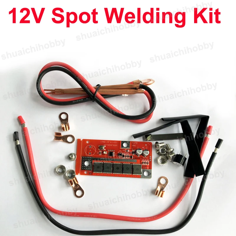 Acxico 1Set Portable 12V Battery Energy Storage Spot Welder Machine PCB Circuit Board With Buzzer DIY Acxico 1Set Portable 12V Battery Energy Storage Spot Welder Machine PCB Circuit Board With Buzzer DIY