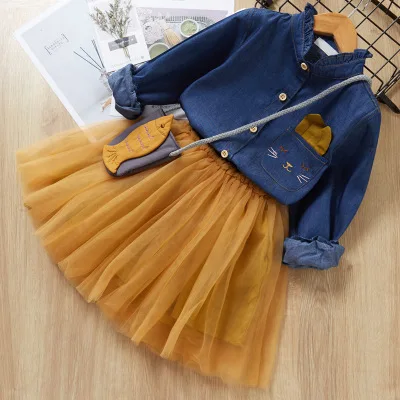 

Girls Dress Autumn Princess Animal Pattern Rabbit Dress For Girls Clothes Children Clothing Tutu Party Style Girls Dresses