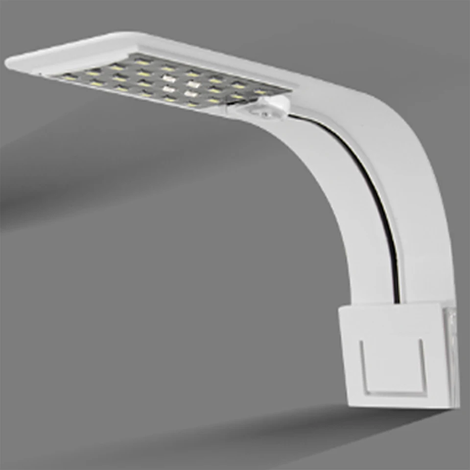 Super Slim LED Aquarium Lights Clip on Plants Grow Light 5W/10W Aquatic Freshwater Lamps Waterproof Lamp For Fish Tanks|Светильники| |