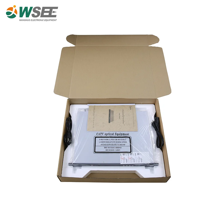 WSEE 1550nm направленный модуль 3dBm 15км CATV оптический передатчик для