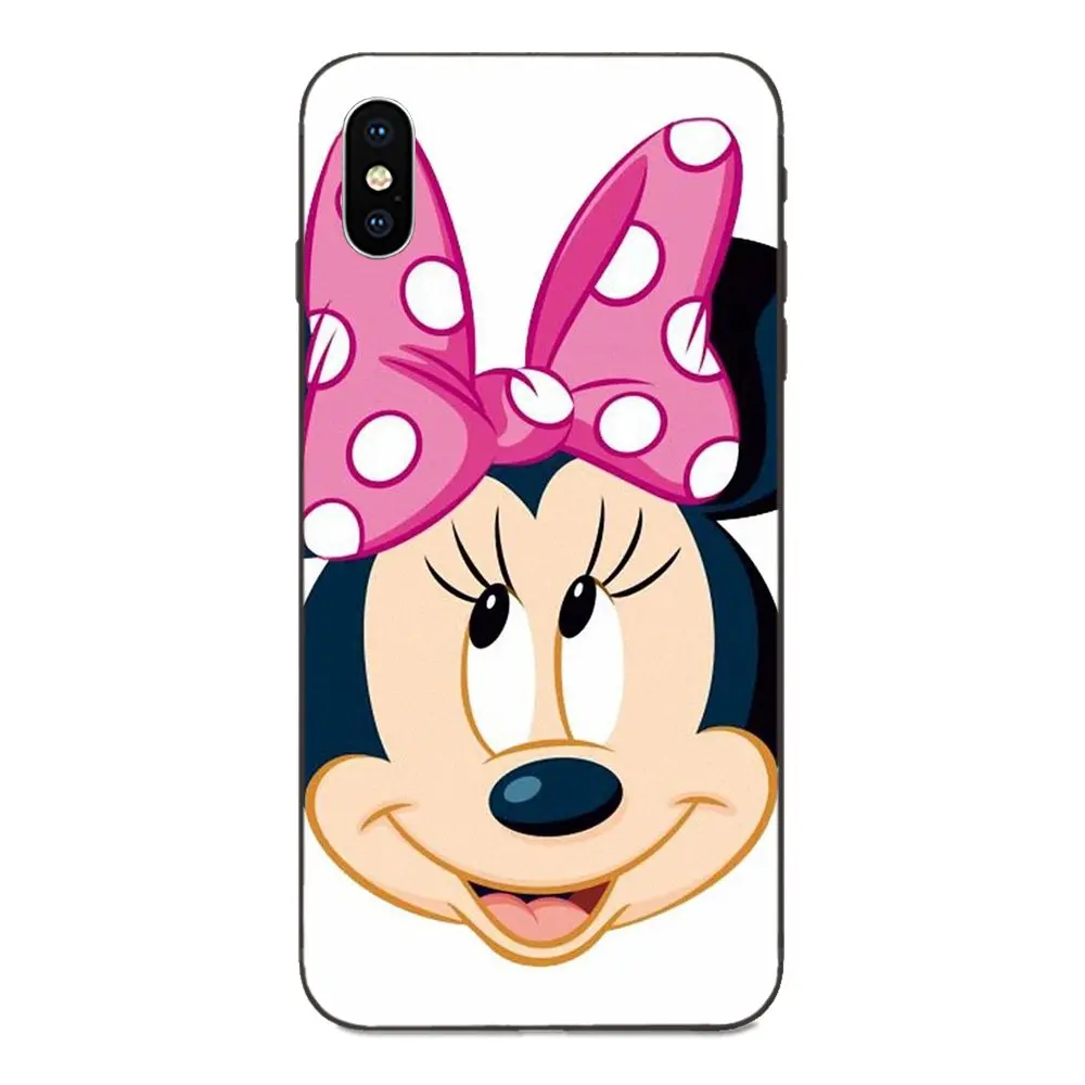 Красивая Минни Мышь Стиль для Galaxy A3 A5 A6 A6s A7 A8 A9 A10 A20E A30 A40 A50 A60 A70 A80 A90 плюс печати чехол для телефона - Цвет: as picture