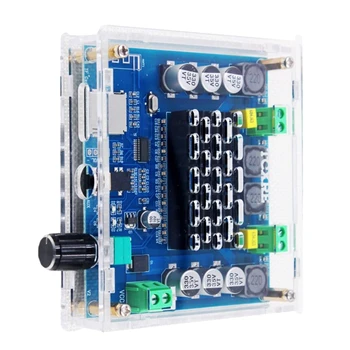 

XH-A105 Bluetooth 5.0 Support TF Card AUX TDA7498 Wireless Digital Power Amplifier Stereo Board 2x100W AMP Amplificado