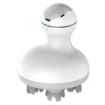 

Waterproof Electric Head Massage Wireless Scalp Massager Prevent Hair Loss Body Deep Tissue Kneading Vibrating Health Care New