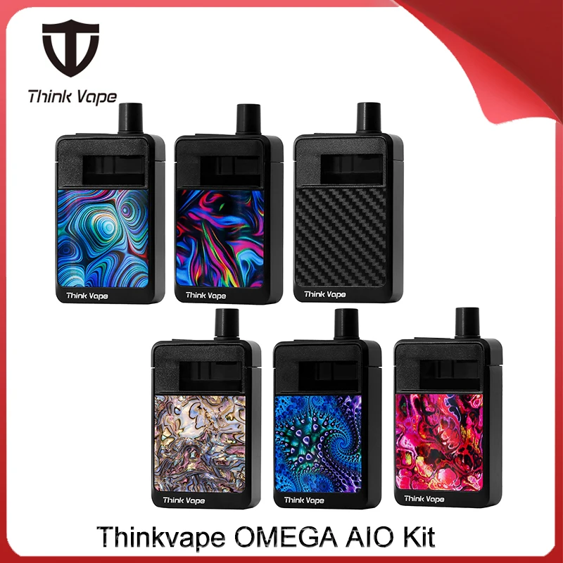 Think vape OMEGA AIO 30W kit 1200mAh электронные сигареты с 0 69 светодиодным дисплеем Легкая
