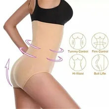 Женское Бесшовное Корректирующее белье с высокой талией для похудения, контроль живота, трусики, трусики, трусы, волшебное боди, Корректирующее белье, Женский корсет, нижнее белье