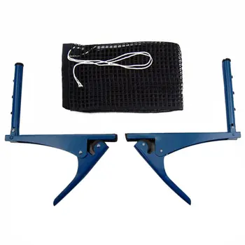 

Table Tennis Ping Pong Net Replacement Indoor Game Post Clamp Stand Set Training