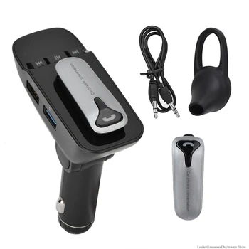 

ER9 Car Mp3 Player Dual Usb Wireless V4.2 Bluetooth Headset MP3 Hands-free Calls Multifunction Car MP3 Support TF Card U Disk