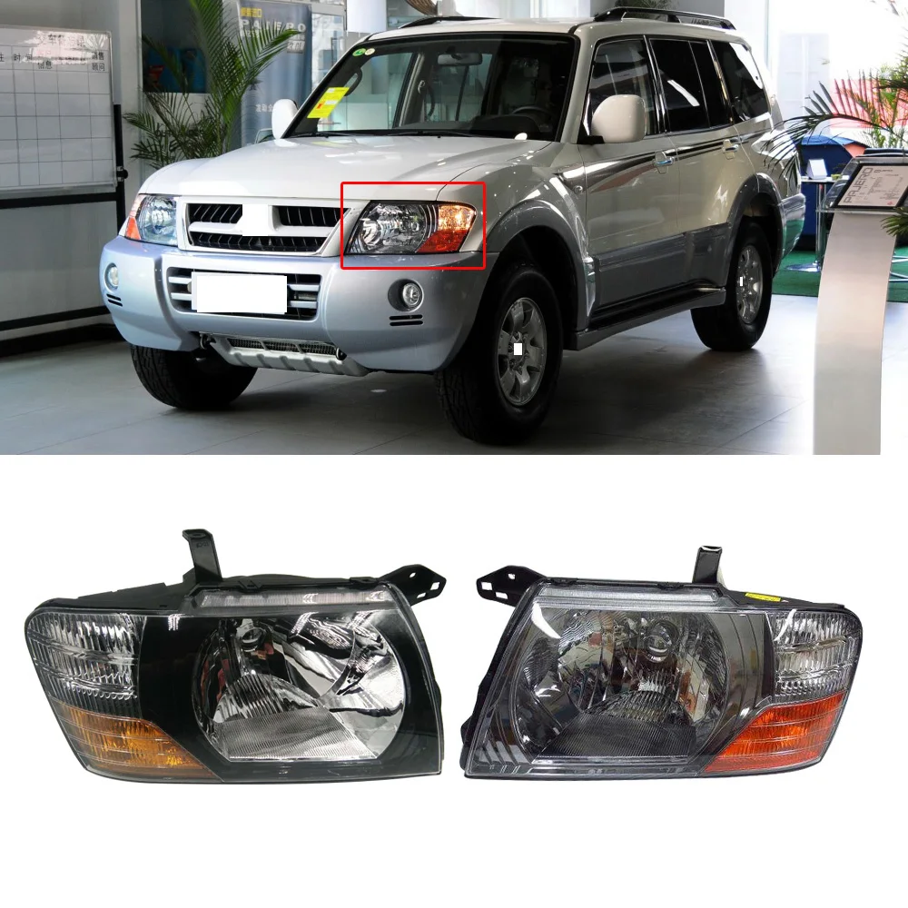 CAPQX для mitsubishi PAJERO V73 V75 V77 2008-2012 передний головной светильник налобный светильник