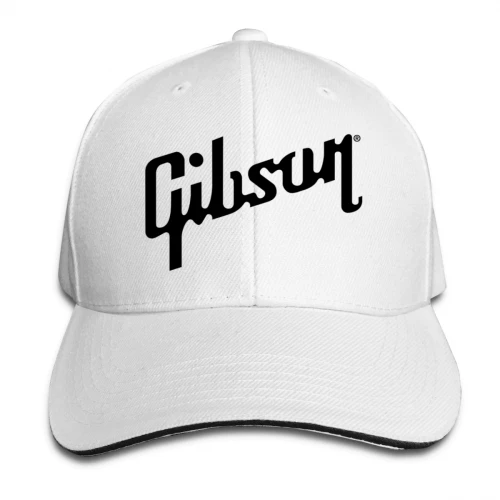Мужская и Женская бейсбольная кепка с принтом Gibson, регулируемая, унисекс, на заказ, хип-хоп бейсболка, головные уборы