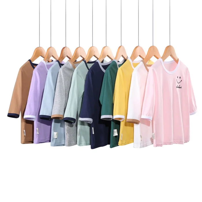 Cartoon Kids Pajamas Sets Cotton Boys Sleepwear Suit Autumn Spring Girls Pajamas Long Sleeve Tops Pants 2pcs Children Clothing
