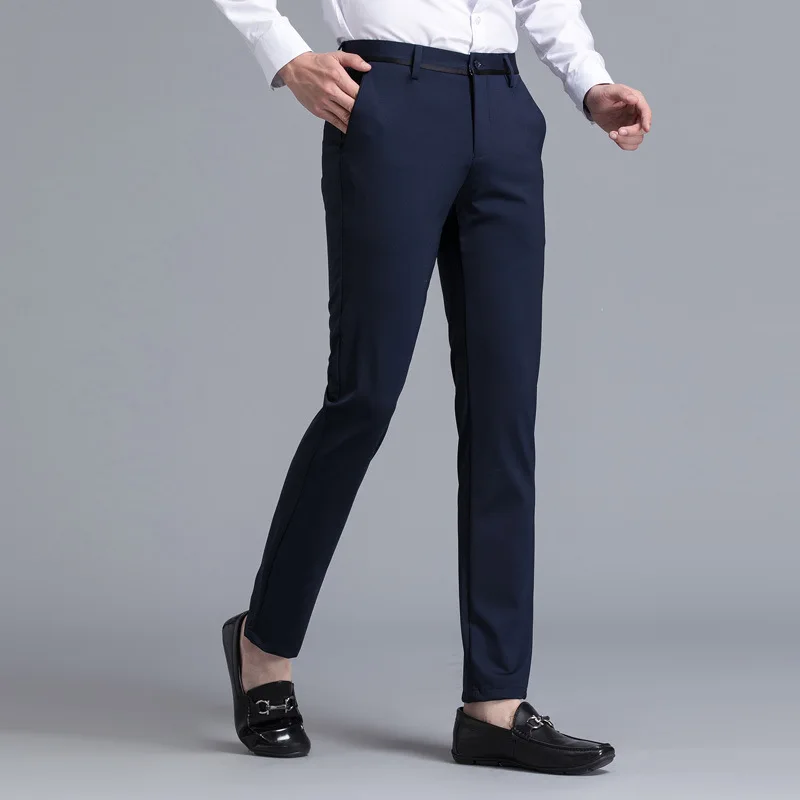 

2019 Spring New Style Korean-style MEN'S Suit Pants MEN'S Casual Pants Thin Men bo zhang ku