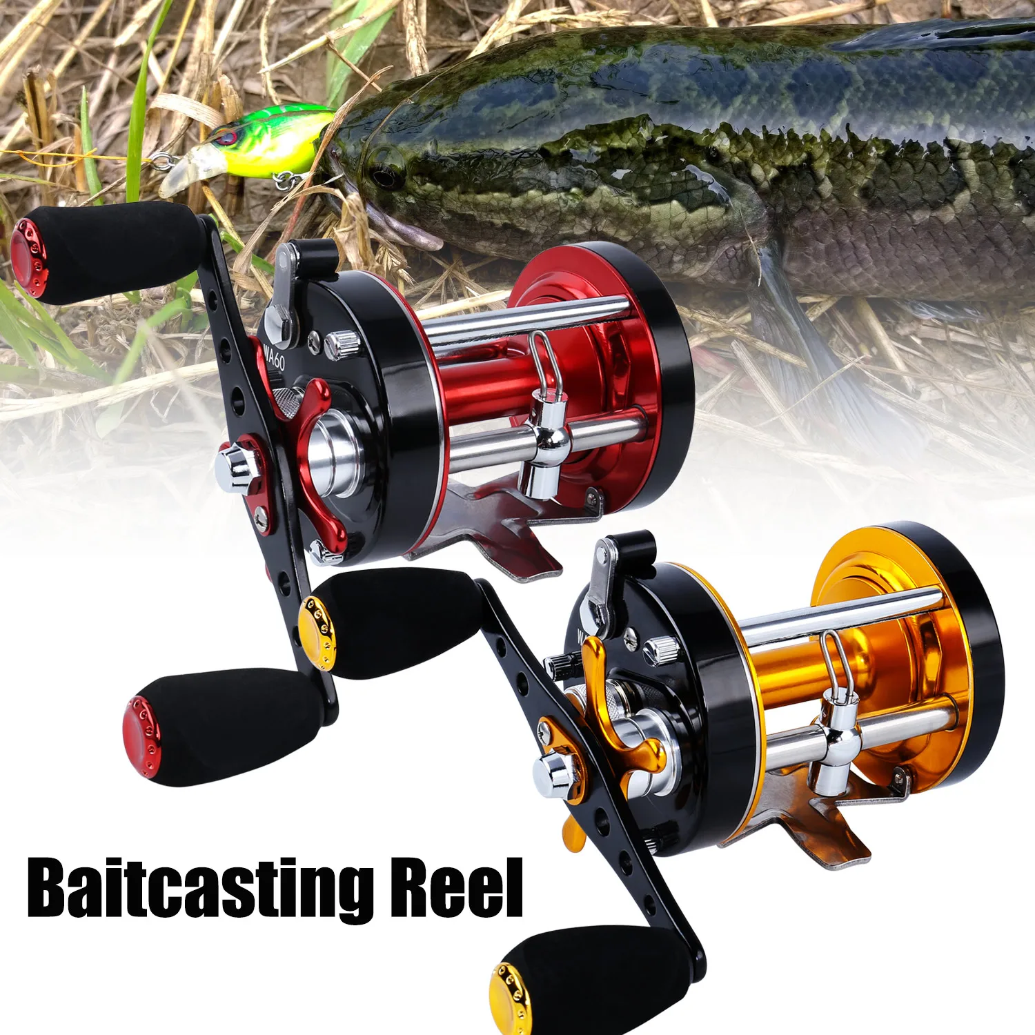 Saltwater Trolling Reels, Sougayilang Fishing Reel