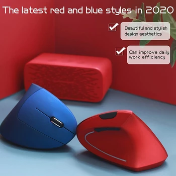 

Ergonomic Wireless Mouse,2.4G USB Mute ,4-Level DPI &6 Buttons,for PC