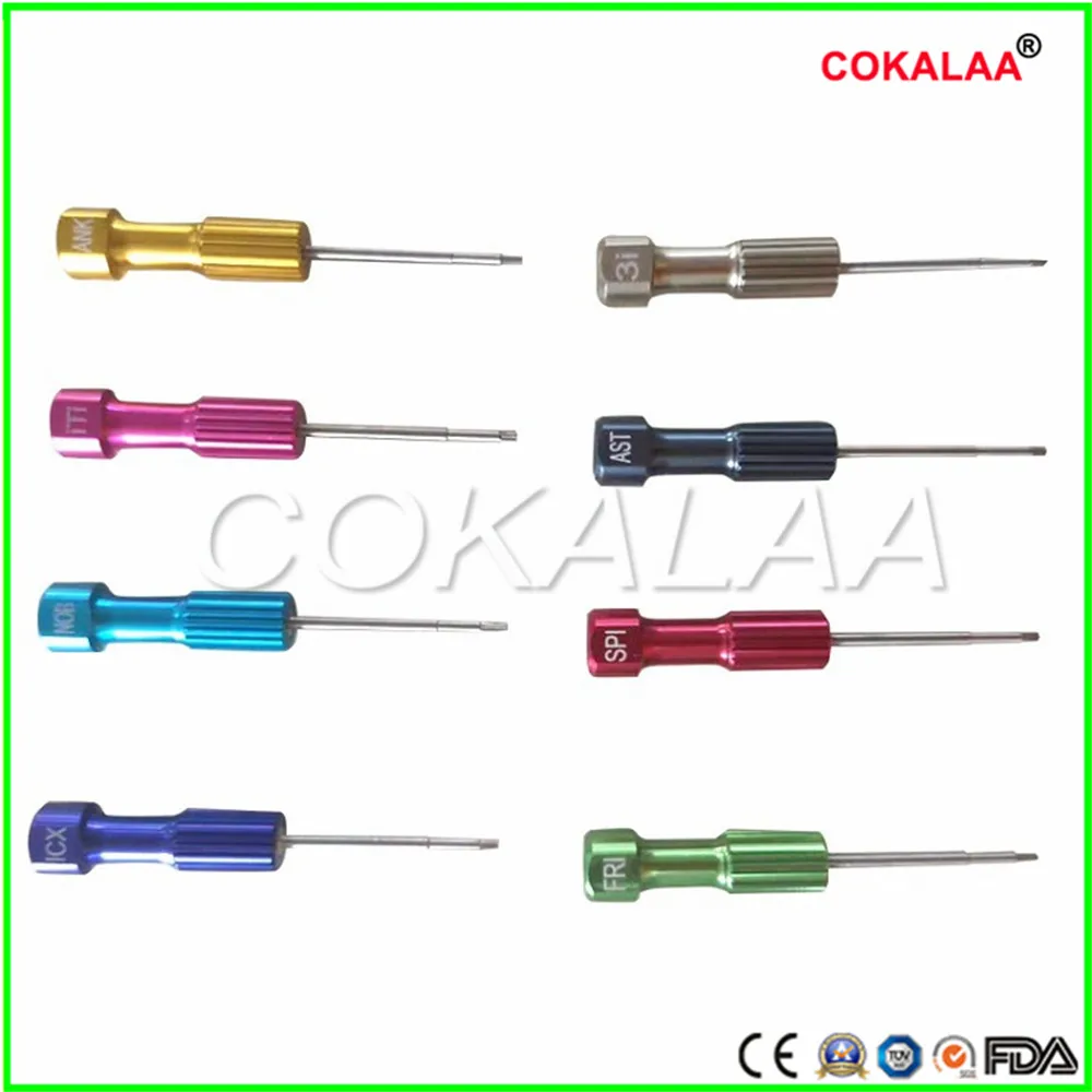 Koop Tandheelkundige Orthodontische Matching Tool schroevendraaier Micro Schroef Driver voor Implantaten